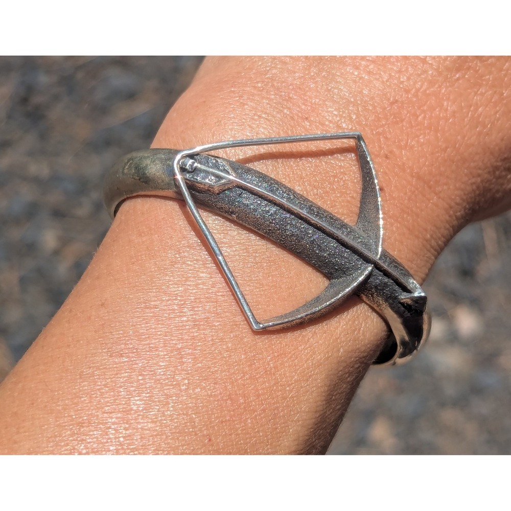 Handcrafted Navajo Cuff Bracelet Native American ARROW Southwest Jewelry Sz 6.5*